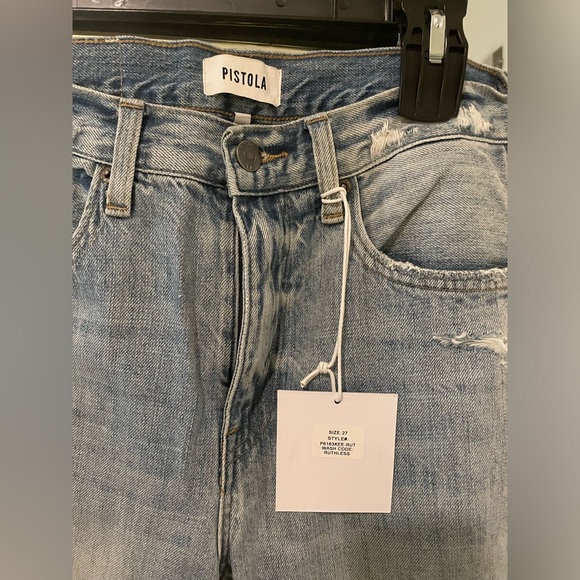 Pistola Stevie High Rise Relaxed Flare Jean - Picture 5 of 7